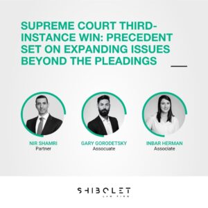 Supreme Court Third-Instance Win: Precedent Set on Expanding Issues Beyond the Pleadings
